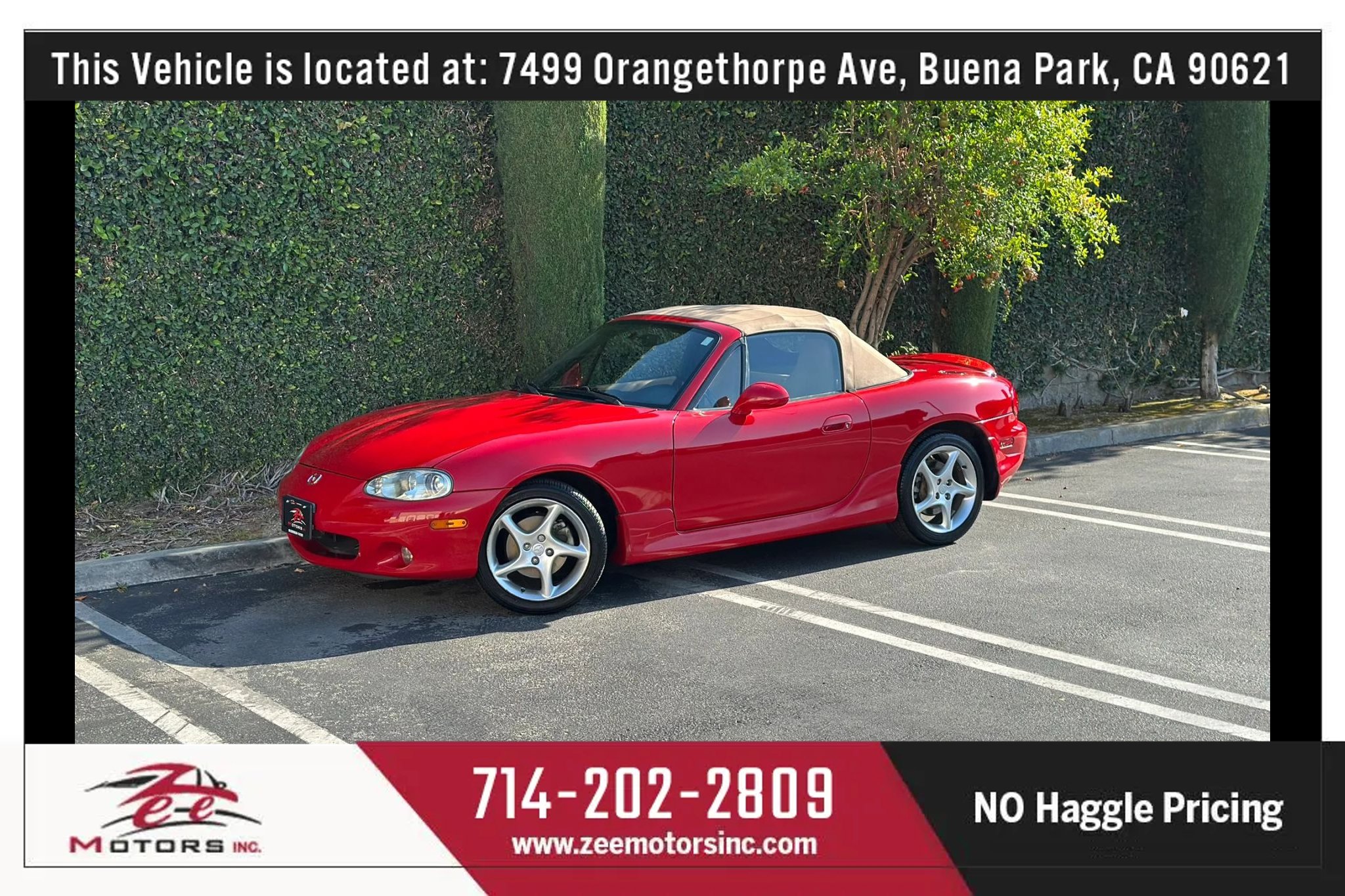 Used 2002 MAZDA MX-5 Miata SE RWD image 45