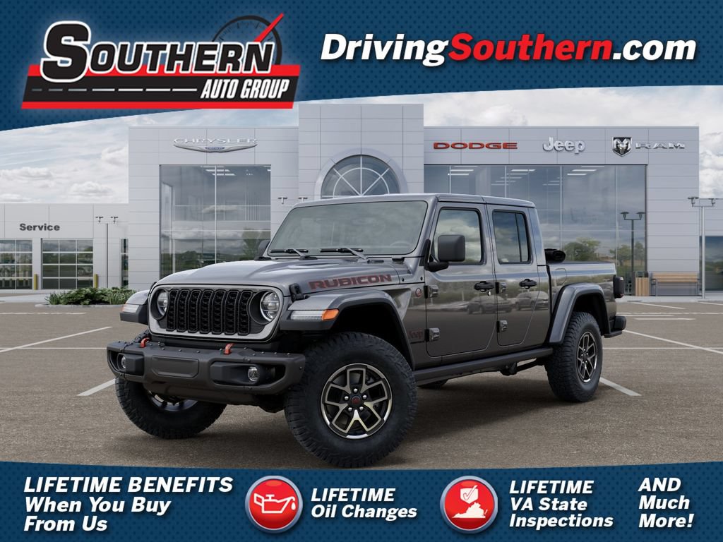 New 2026 Jeep Gladiator Rubicon w/ Safety Group AWD/4WD 360° Tour