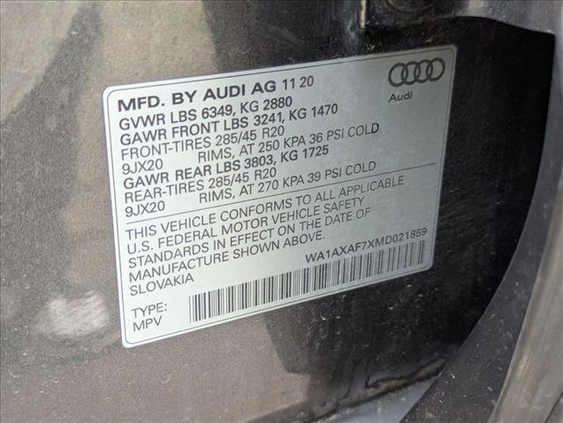 Used 2021 Audi Q7 3.0T Premium w/ Convenience Package image 28