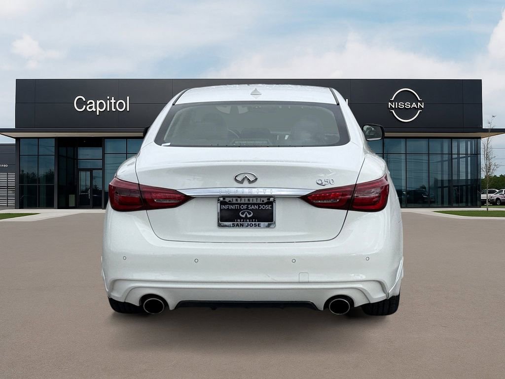Used 2021 INFINITI Q50 Luxe w/ Cargo Package image 6