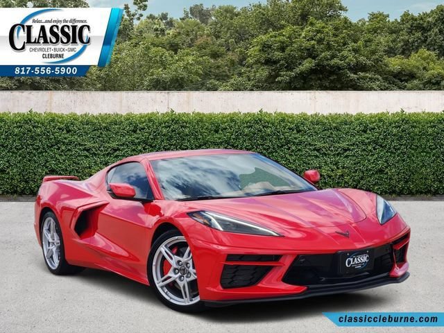 Used 2021 Chevrolet Corvette Stingray Premium Cpe w/ Z51 Performance Package RWD image 1