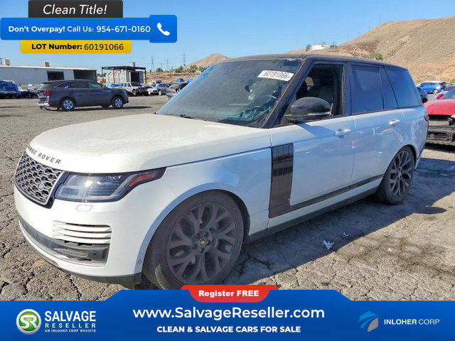 Used 2018 Land Rover Range Rover Supercharged AWD/4WD image 1