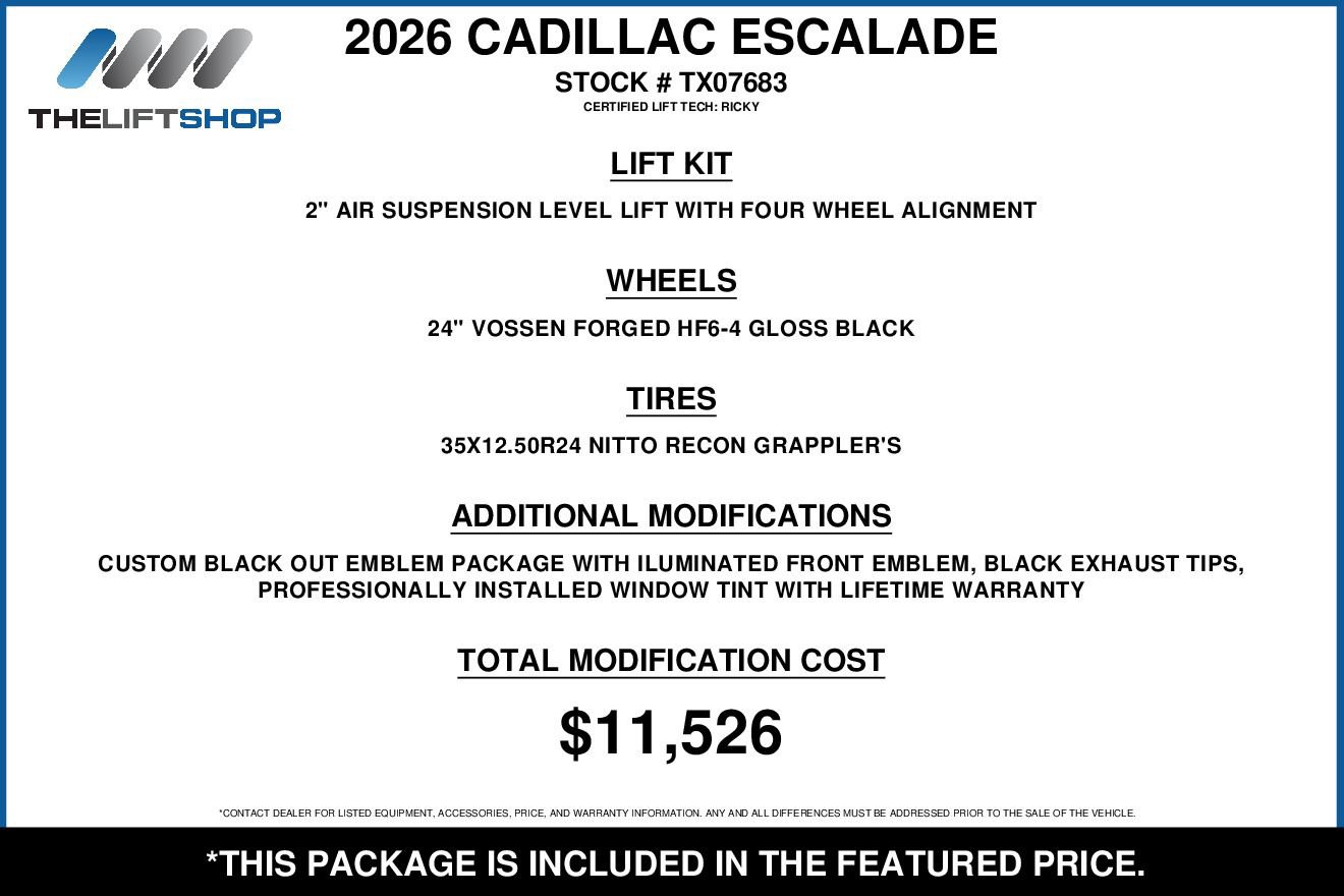 Used 2026 Cadillac Escalade ESV V image 2