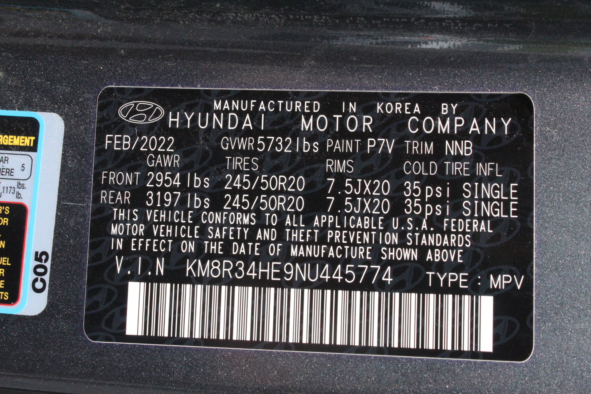 Used 2022 Hyundai Palisade SEL w/ Convenience Package FWD image 35