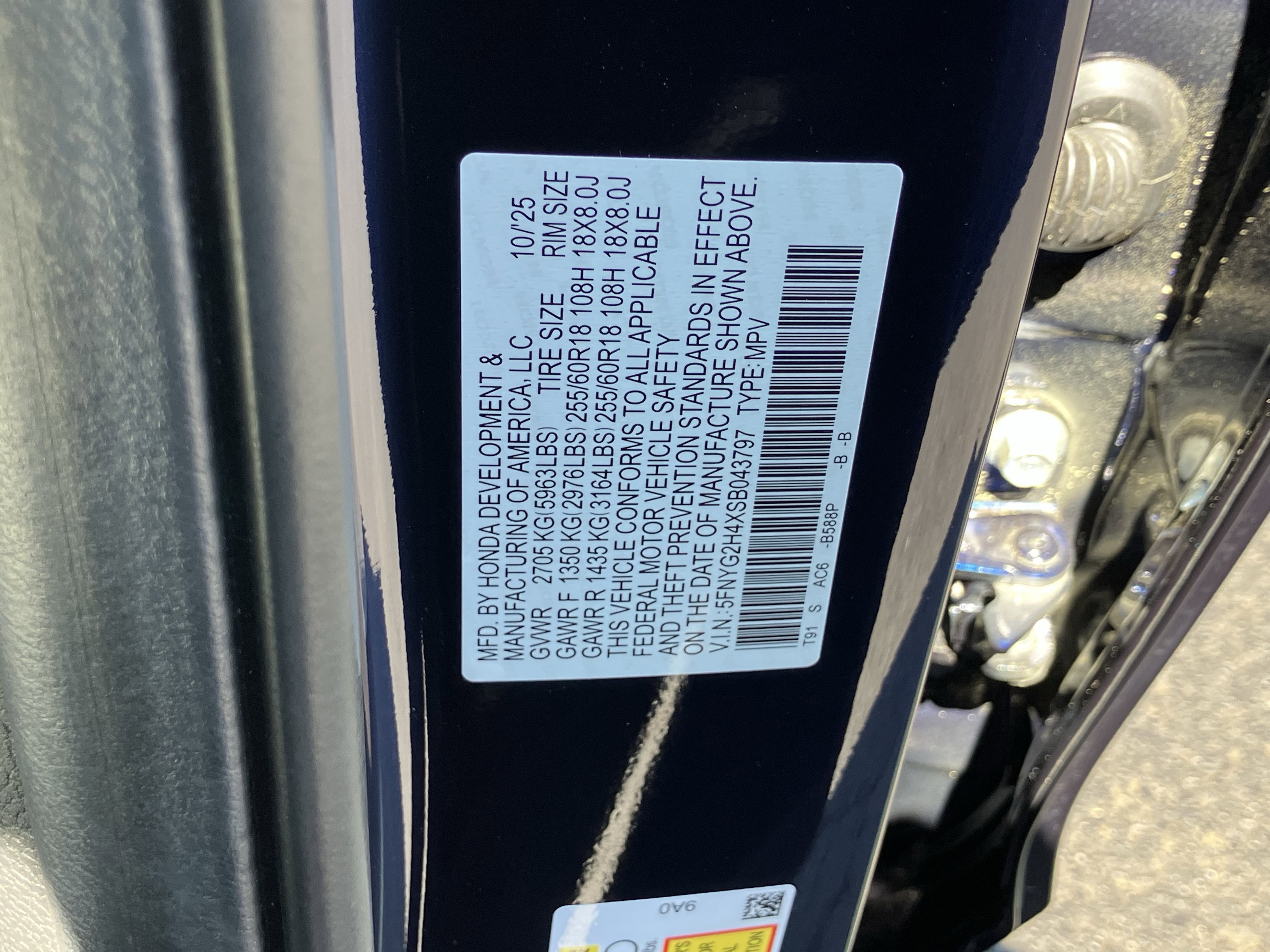 Used 2025 Honda Pilot EX-L image 30