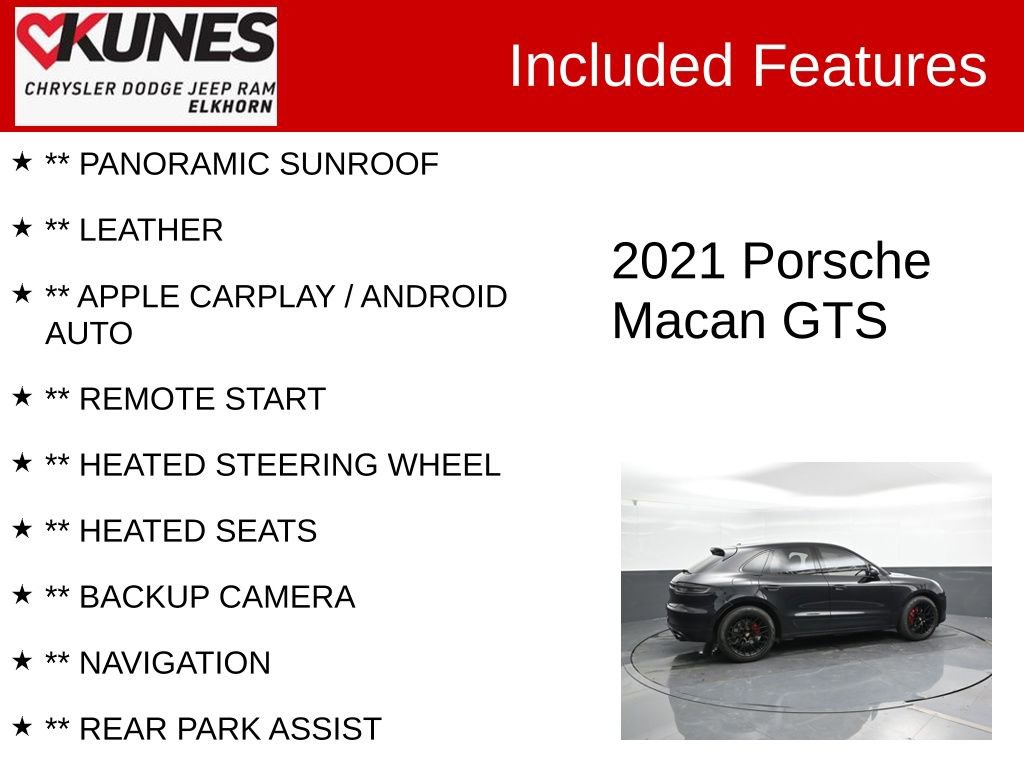 Used 2021 Porsche Macan GTS image 3