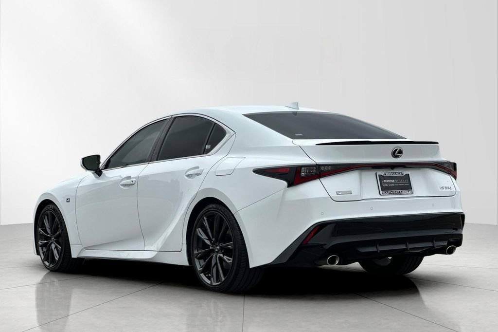 Certified 2021 Lexus IS 350 F Sport w/ Accessory Package RWD image 4
