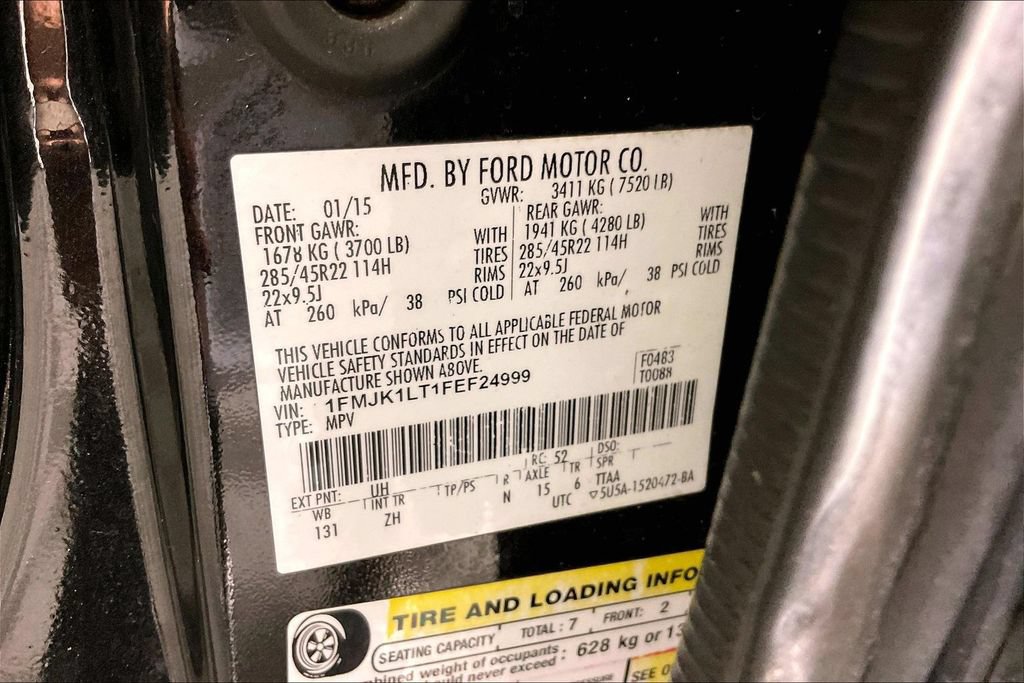 Used 2015 Ford Expedition EL Platinum RWD image 29
