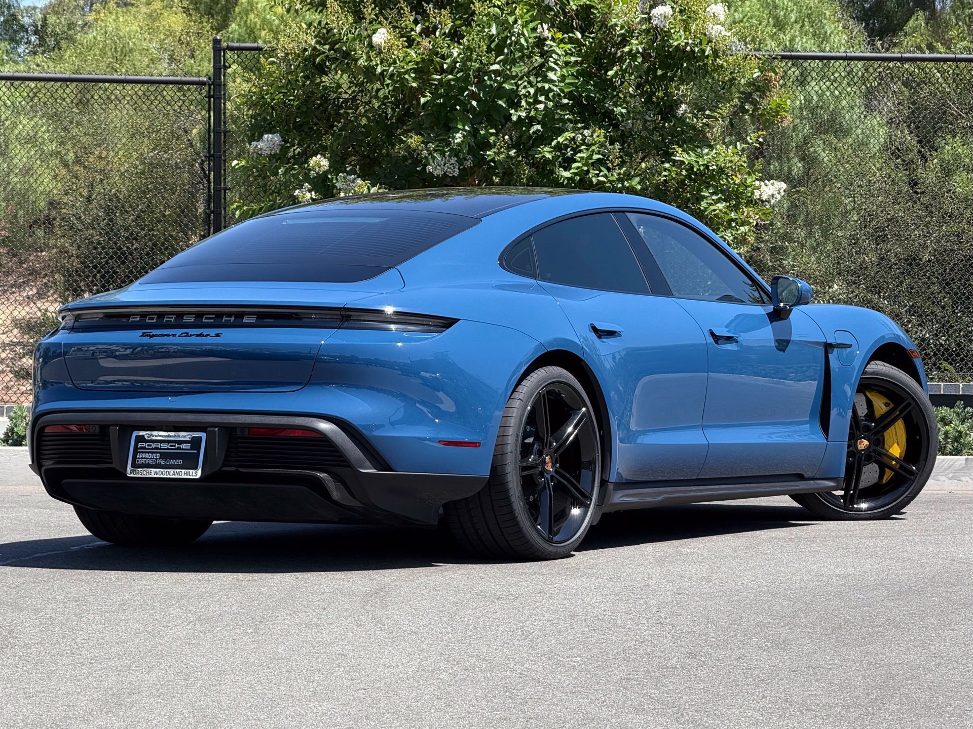 Certified 2021 Porsche Taycan Turbo S AWD/4WD image 7