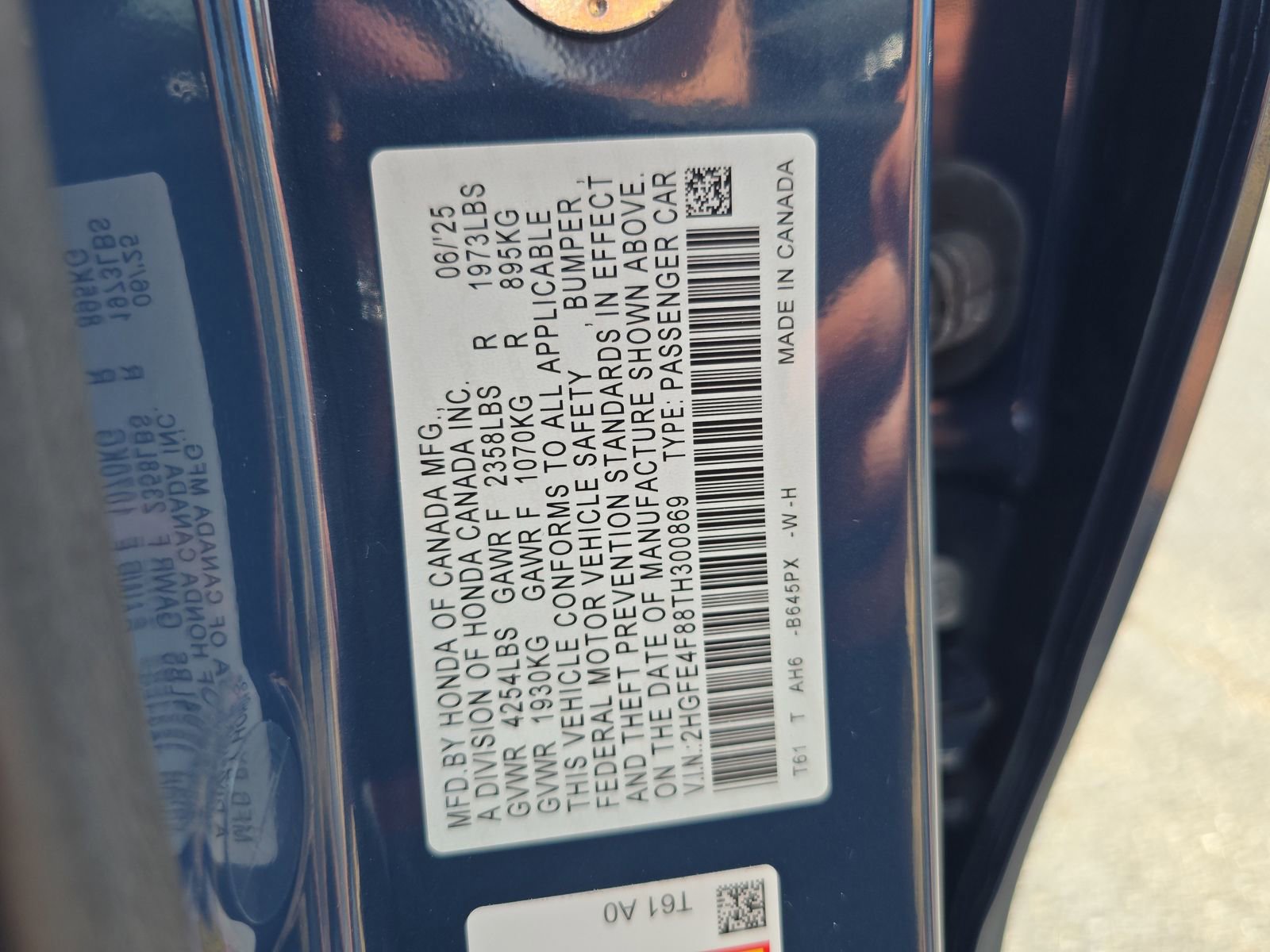 Certified 2026 Honda Civic Sport image 31