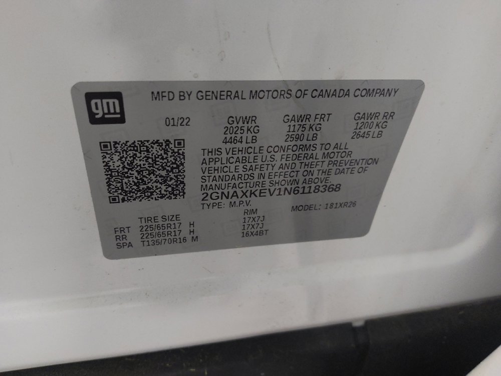 Used 2022 Chevrolet Equinox LT image 33