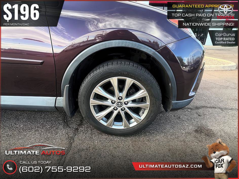 Used 2016 Toyota RAV4 Limited w/ Protection Package AWD/4WD image 21