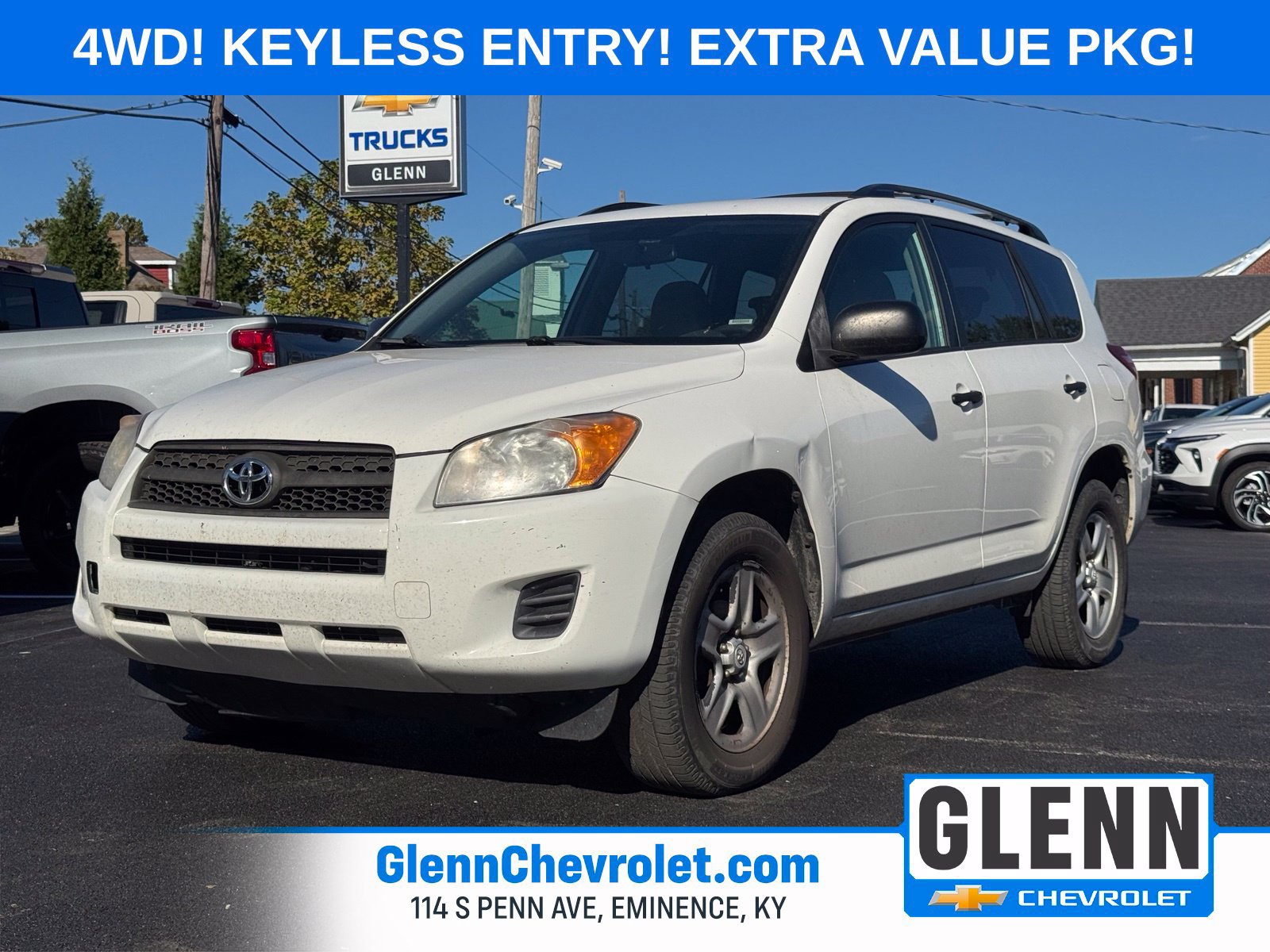 Used 2011 Toyota RAV4 4WD w/ Base L4 Extra Value Pkg