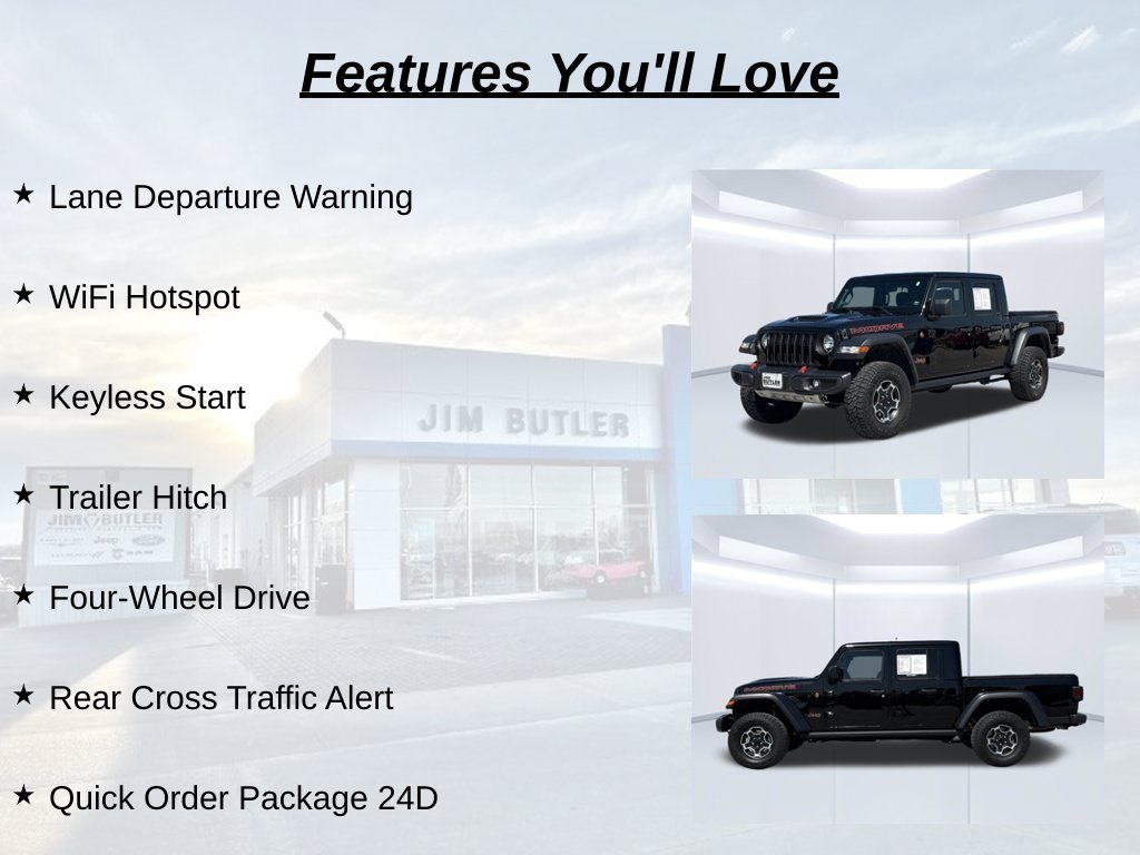 Used 2022 Jeep Gladiator Mojave w/ Trailer Tow Package AWD/4WD image 19