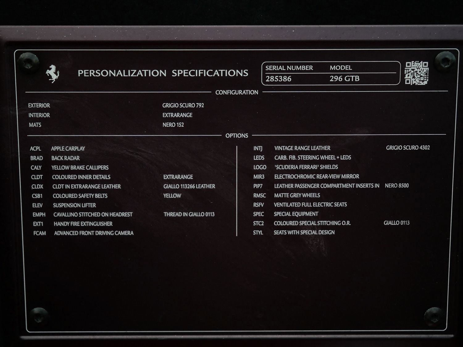 Used 2022 Ferrari 296 GTB RWD image 27