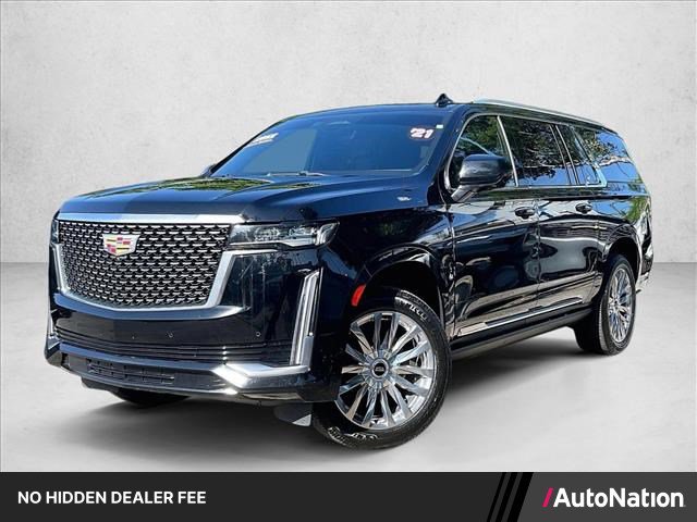 Used 2021 Cadillac Escalade ESV Premium Luxury w/ Driver Assist Tech Package AWD/4WD image 1