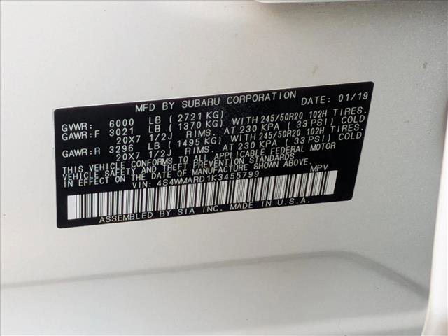 Used 2019 Subaru Ascent Touring w/ Popular Package #2 image 30