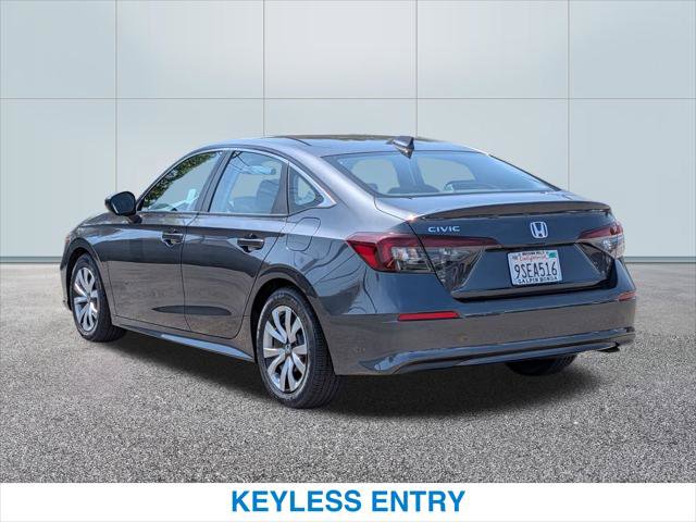 Certified 2025 Honda Civic LX image 9