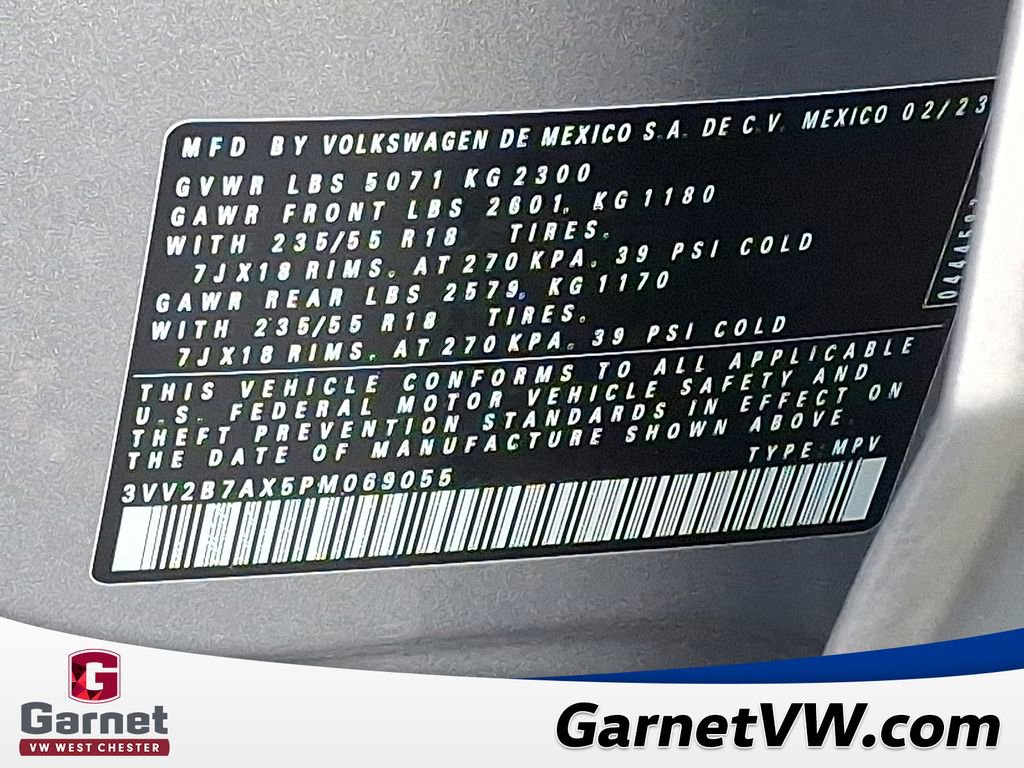 Certified 2023 Volkswagen Tiguan SE image 27