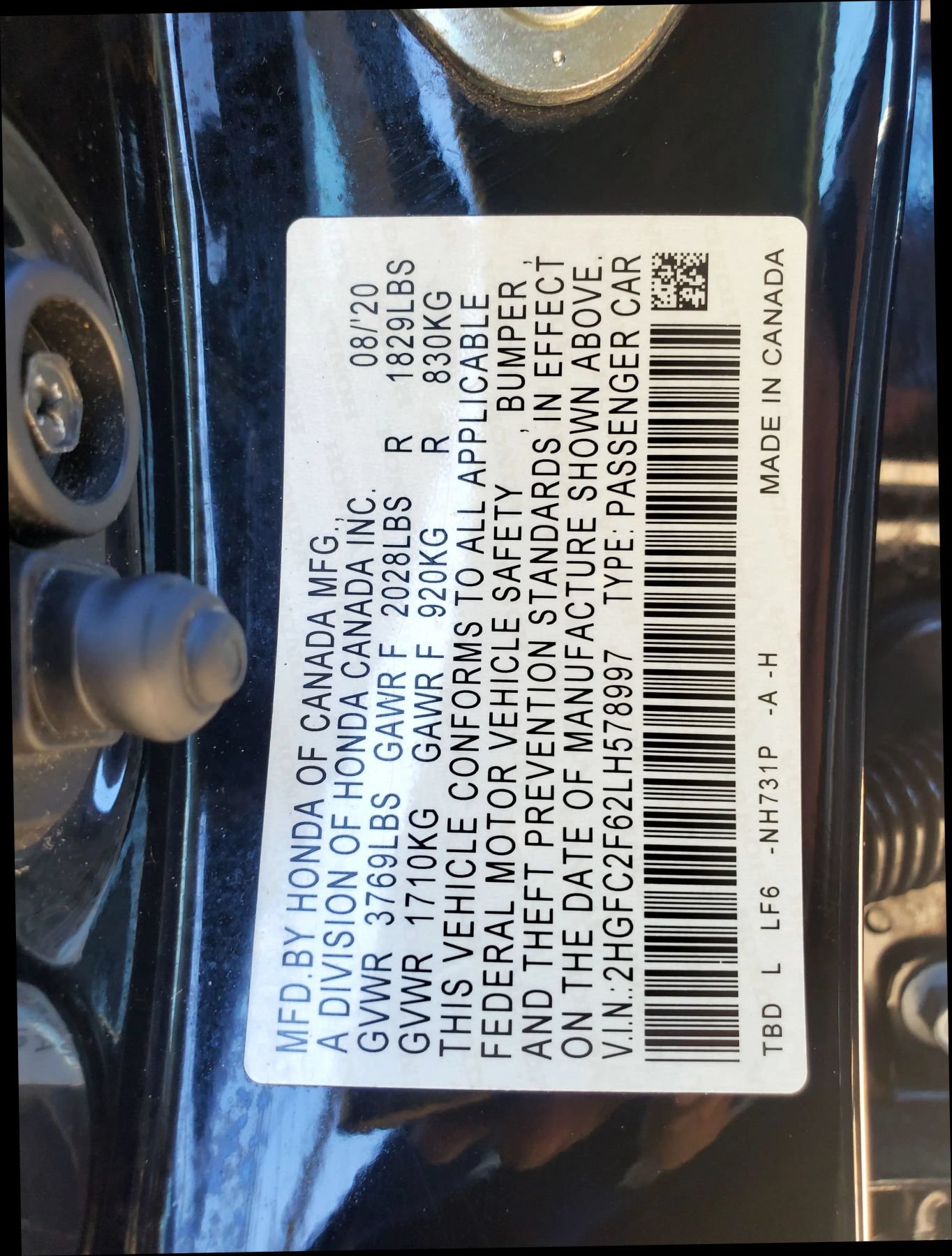 Used 2020 Honda Civic LX image 59
