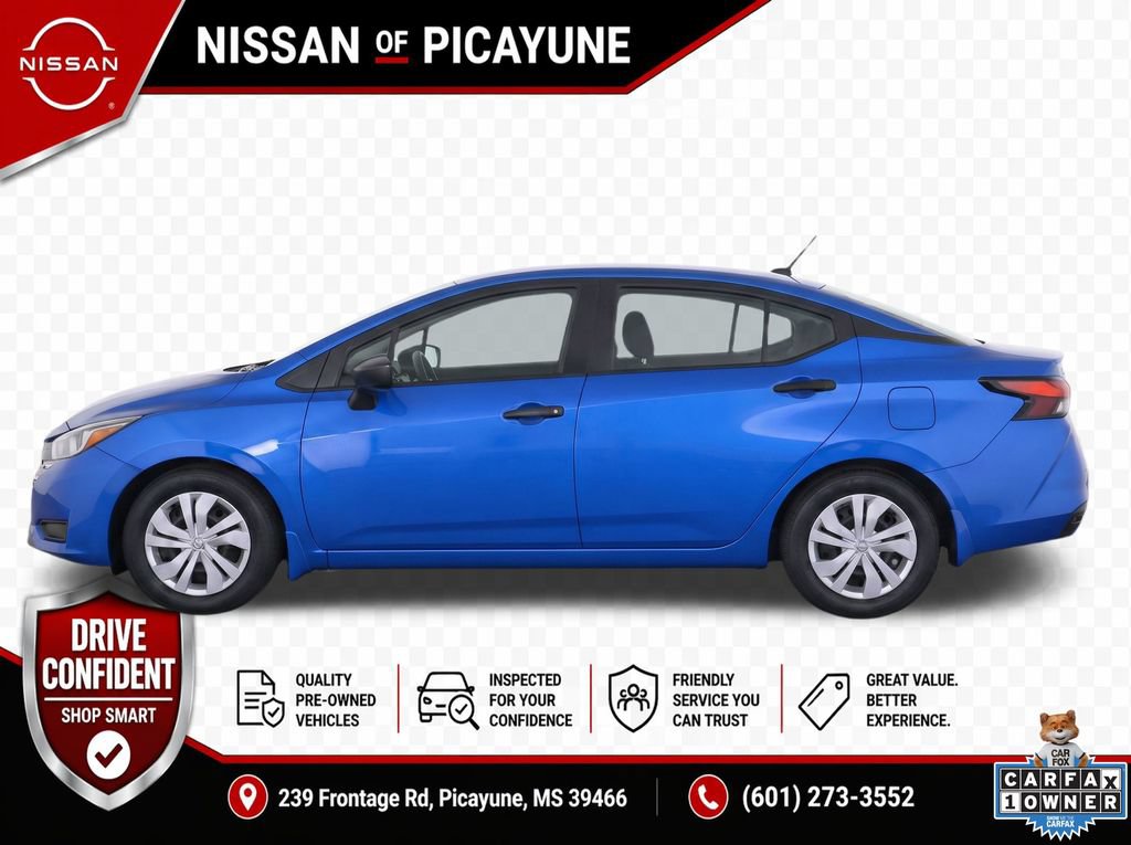 Certified 2023 Nissan Versa S w/ Trunk Package FWD image 2