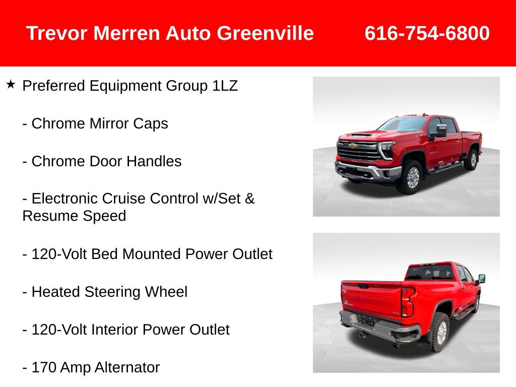Used 2024 Chevrolet Silverado 2500 LTZ w/ LTZ Plus Package AWD/4WD image 38