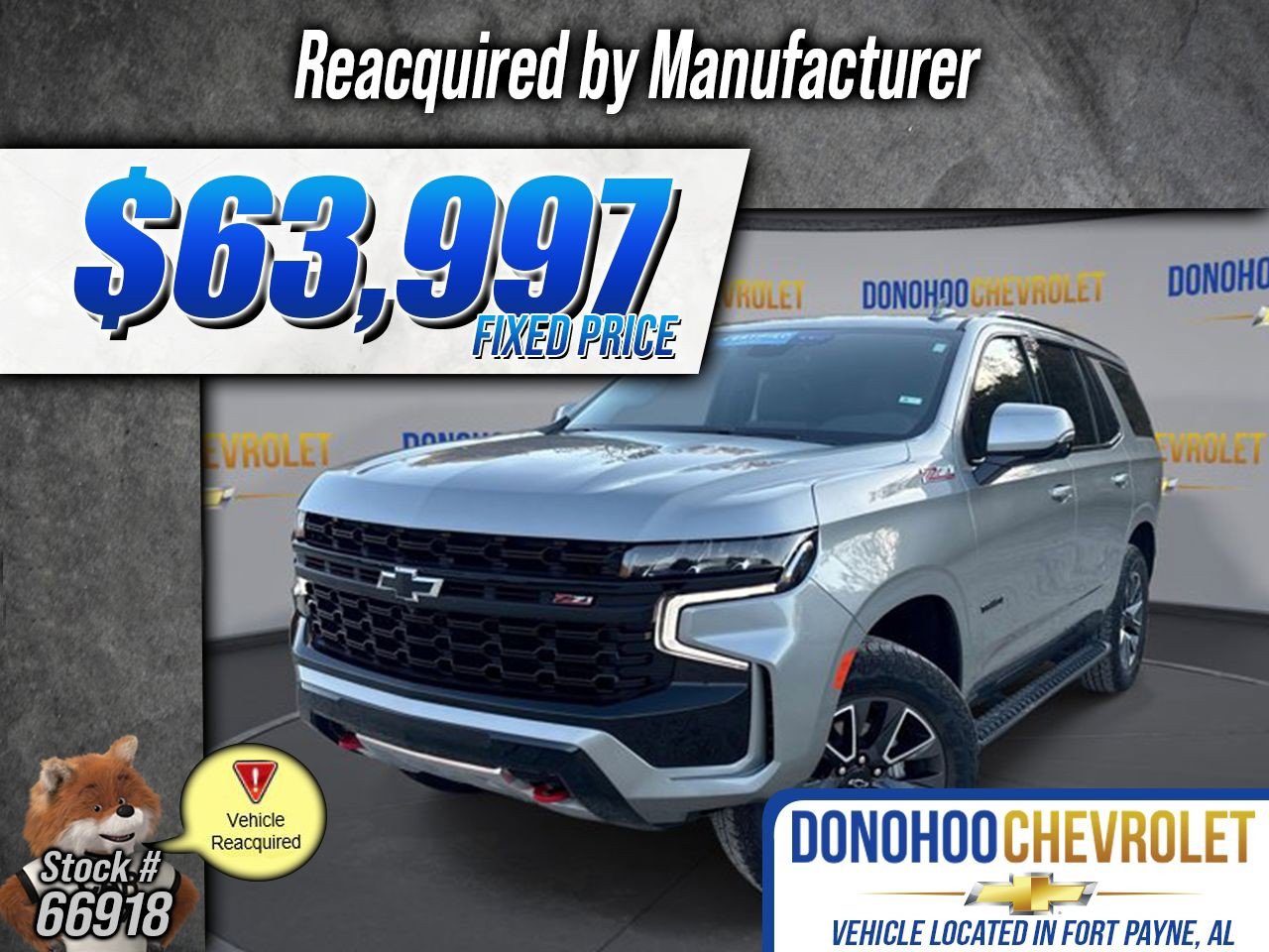 Used 2024 Chevrolet Tahoe Z71 w/ Luxury Package image 1