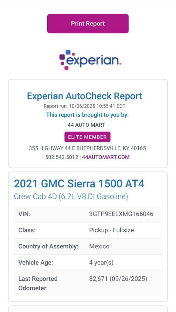 Used 2021 GMC Sierra 1500 AT4 w/ AT4 Premium Package image 27