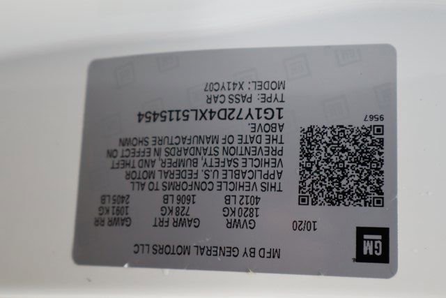 Used 2020 Chevrolet Corvette Stingray Preferred Cpe w/ 2LT Preferred Equipment Group image 38