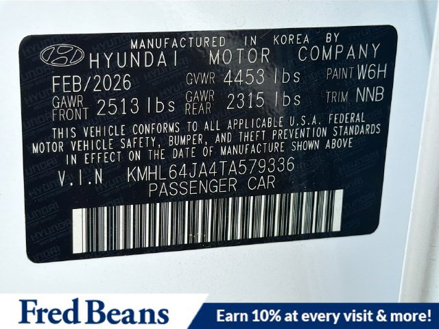 New 2026 Hyundai Sonata SEL FWD image 35