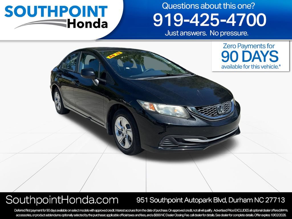 Used 2013 Honda Civic LX