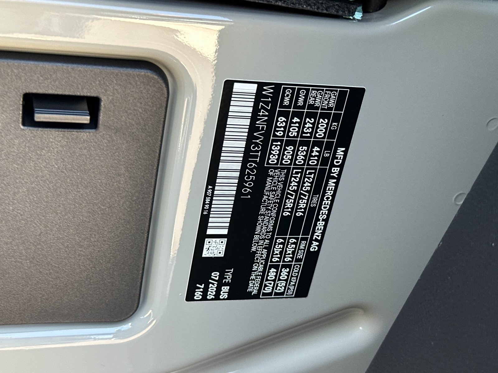 New 2026 Mercedes-Benz Sprinter 2500 image 33