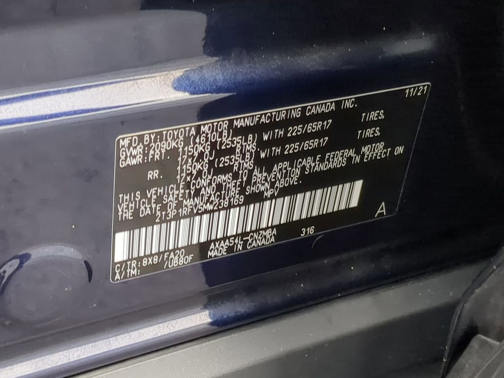 Used 2021 Toyota RAV4 XLE image 26