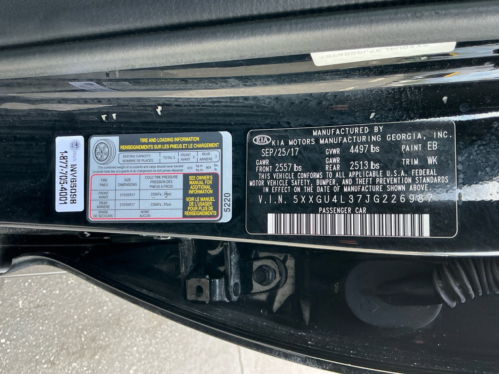 Used 2018 Kia Optima EX image 19