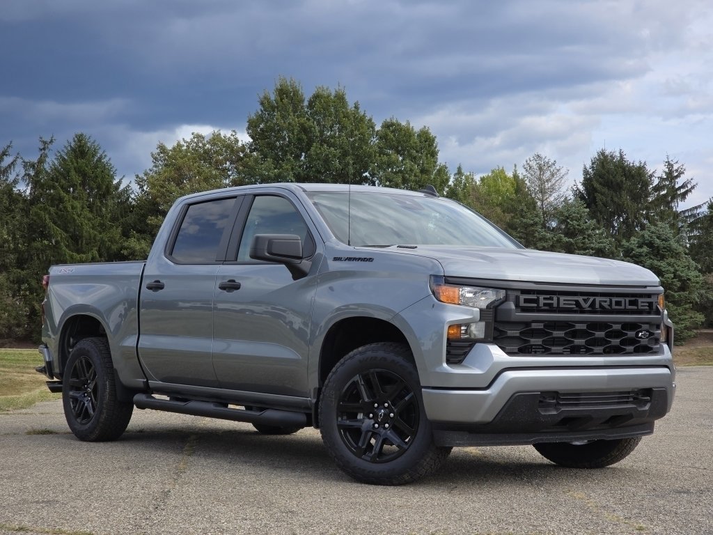 New 2026 Chevrolet Silverado 1500 Custom w/ Turbomax Blackout Package image 2