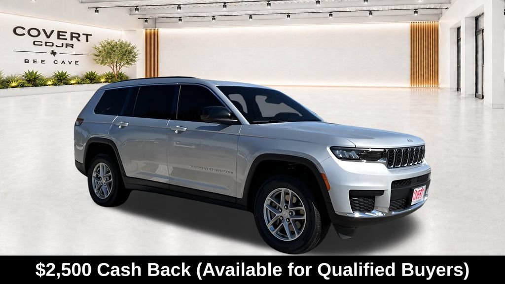 New 2025 Jeep Grand Cherokee L Laredo w/ Luxury Tech Group I RWD image 1