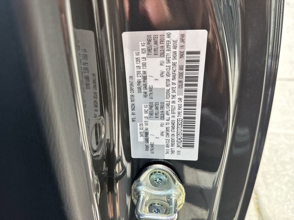 New 2026 MAZDA MX-5 Miata Grand Touring image 59