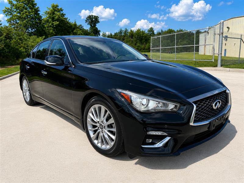Used 2021 INFINITI Q50 Luxe w/ Cargo Package AWD/4WD image 7