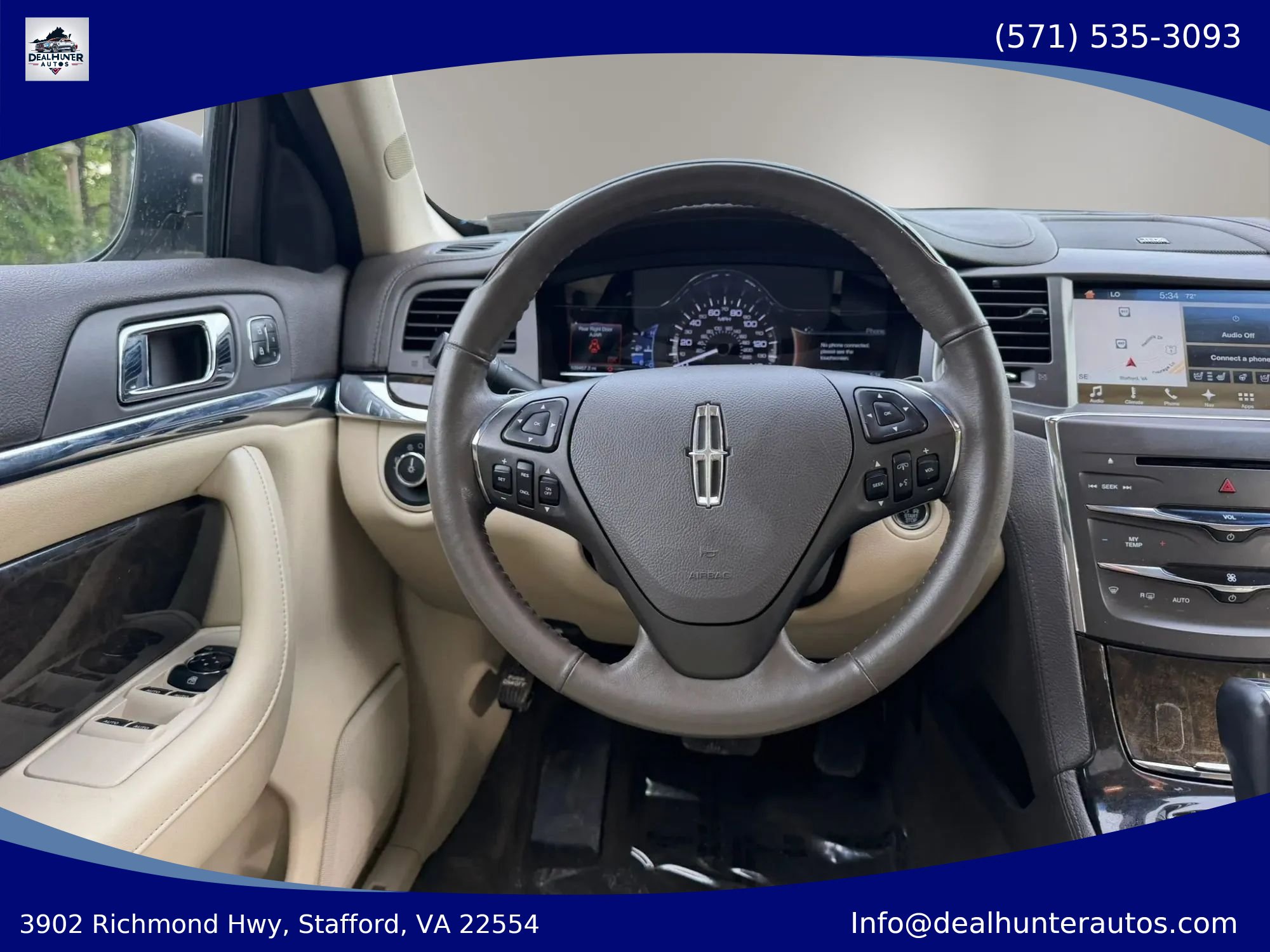 Used 2016 Lincoln MKS AWD w/ Equipment Group 101A image 25