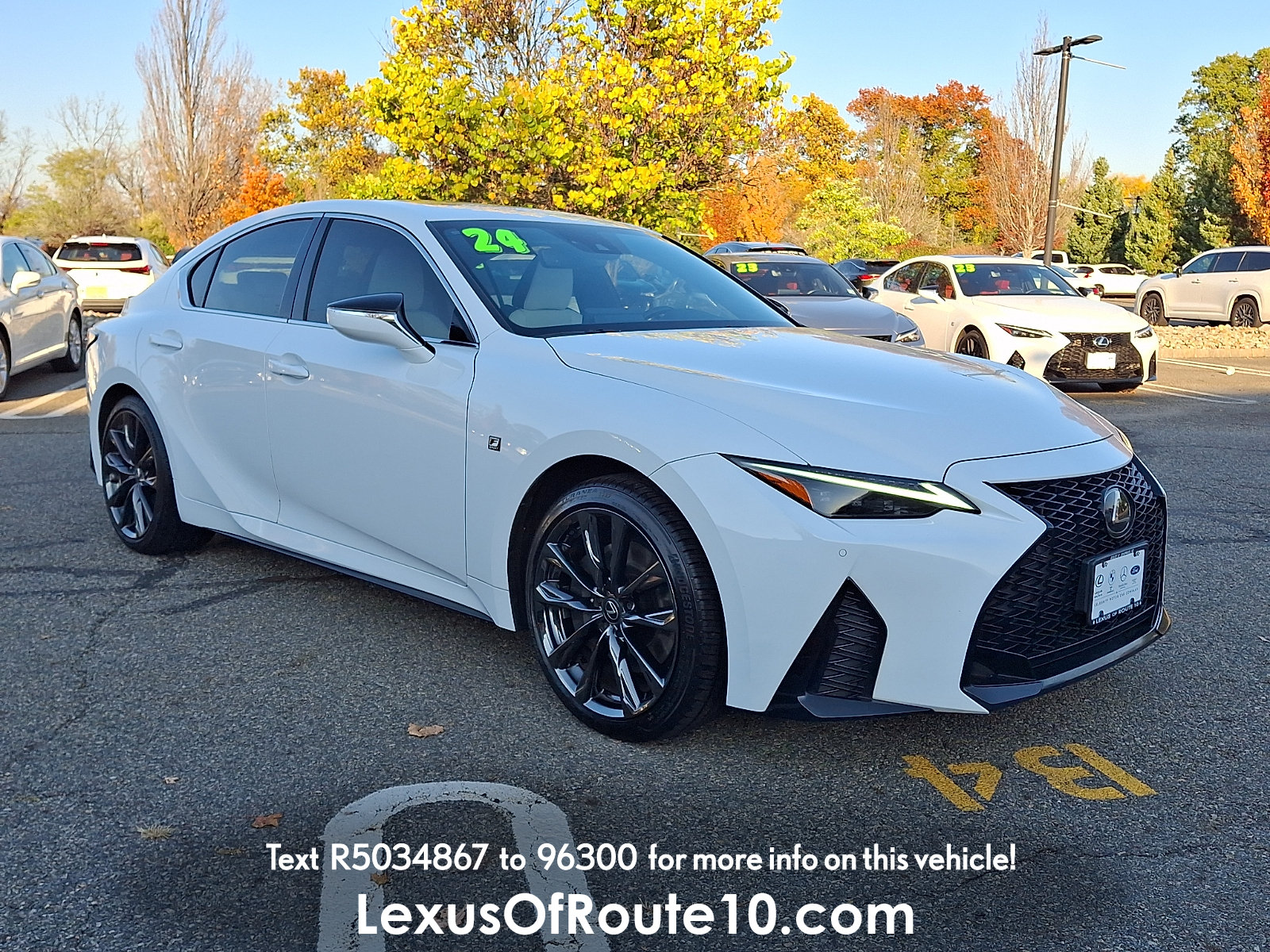 Certified 2024 Lexus IS 350 F Sport AWD/4WD image 1