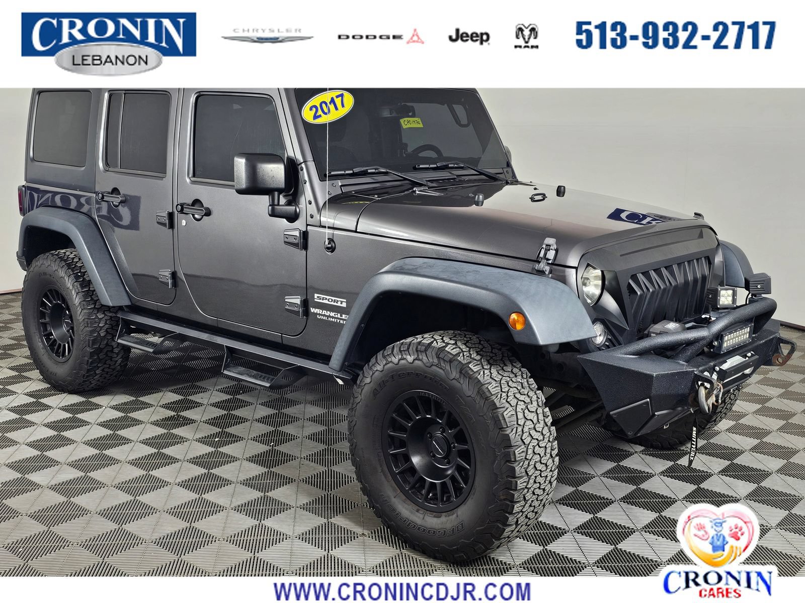 Used 2017 Jeep Wrangler Unlimited Sport w/ Quick Order Package 24S