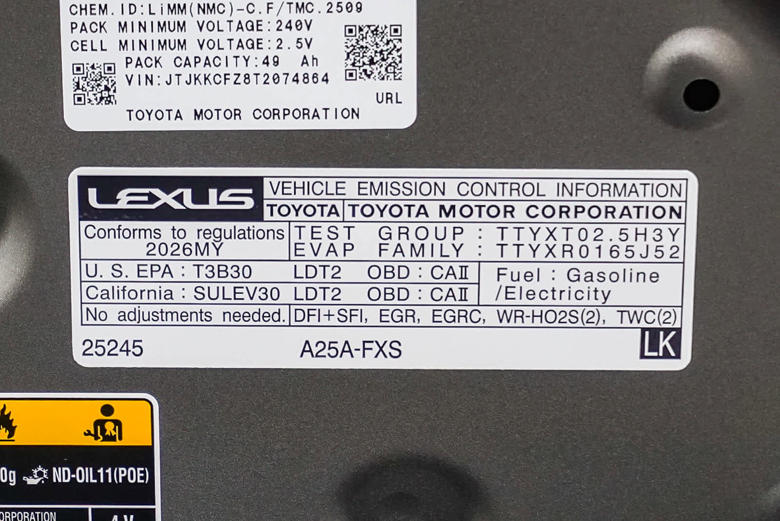 New 2026 Lexus NX 450h+ F Sport image 28