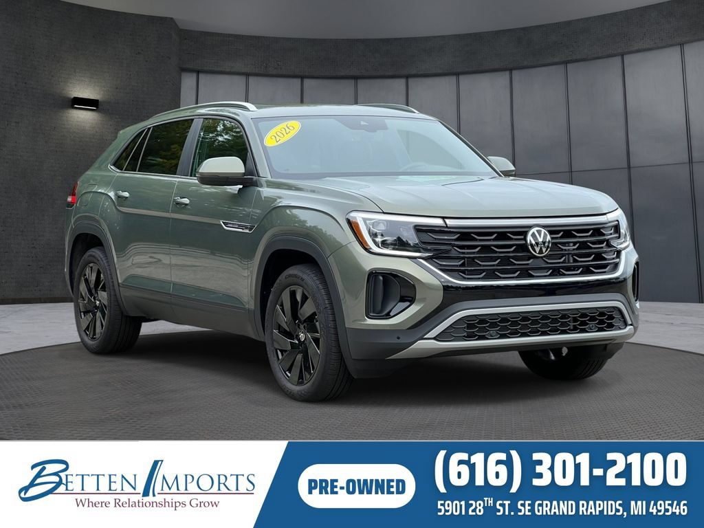 Used 2026 Volkswagen Atlas Cross Sport SE w/ Panoramic Sunroof Package AWD/4WD image 1