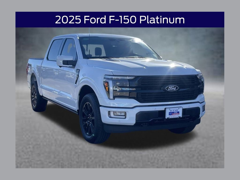 New 2025 Ford F150 Platinum w/ Equipment Group 702A High image 1