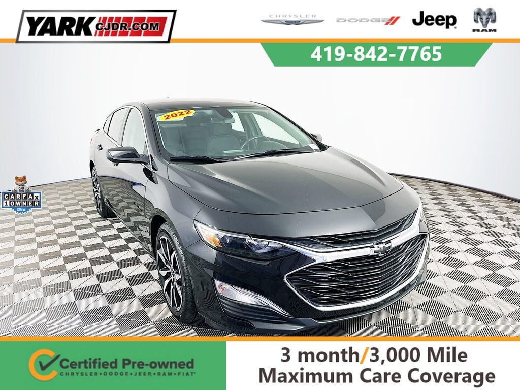 Used 2022 Chevrolet Malibu RS