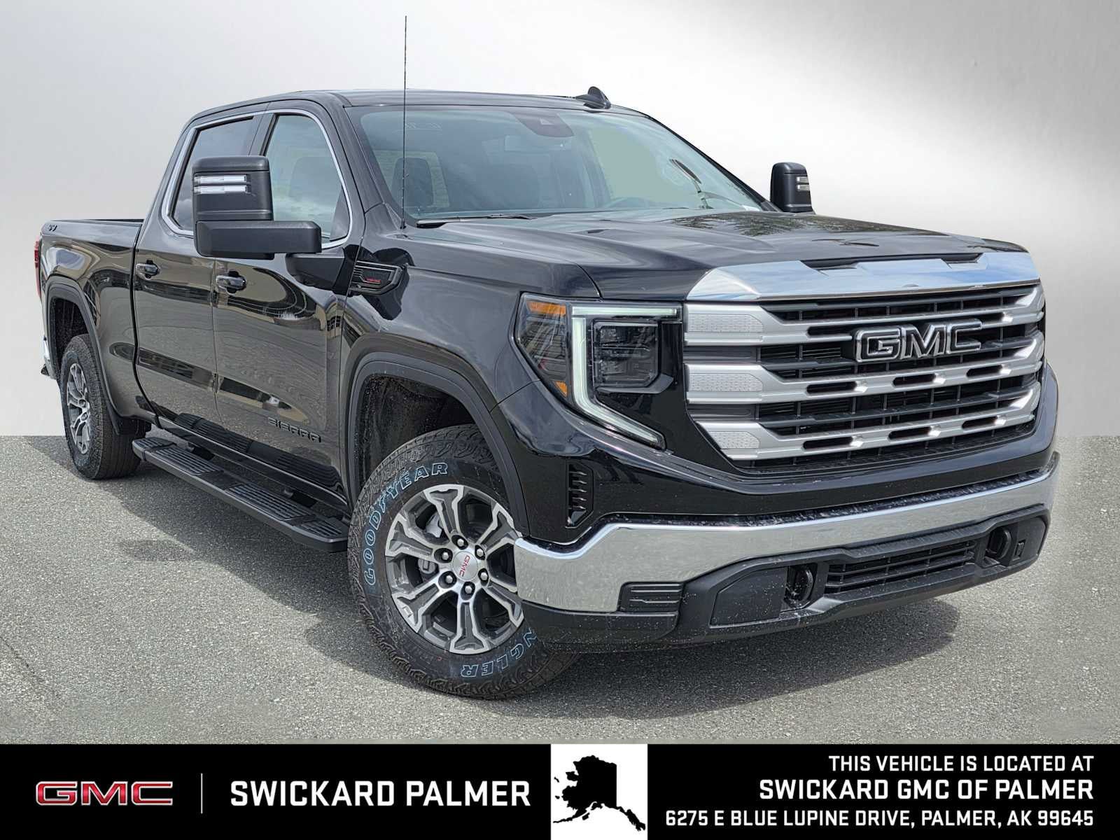New 2026 GMC Sierra 1500 SLE w/ LPO, Black Badging Package