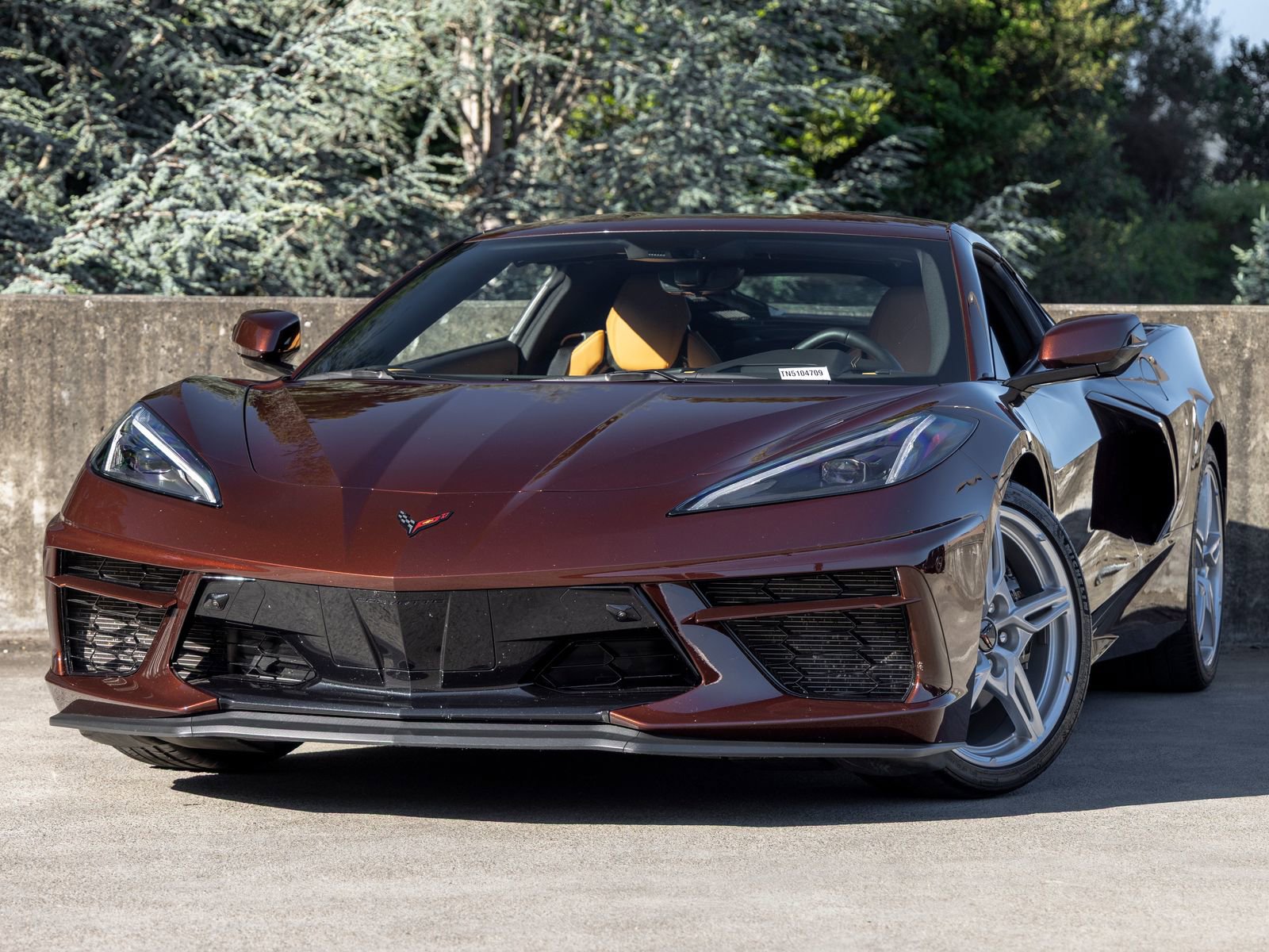 Used 2022 Chevrolet Corvette Stingray Preferred Cpe w/ Engine Appearance Package RWD image 1