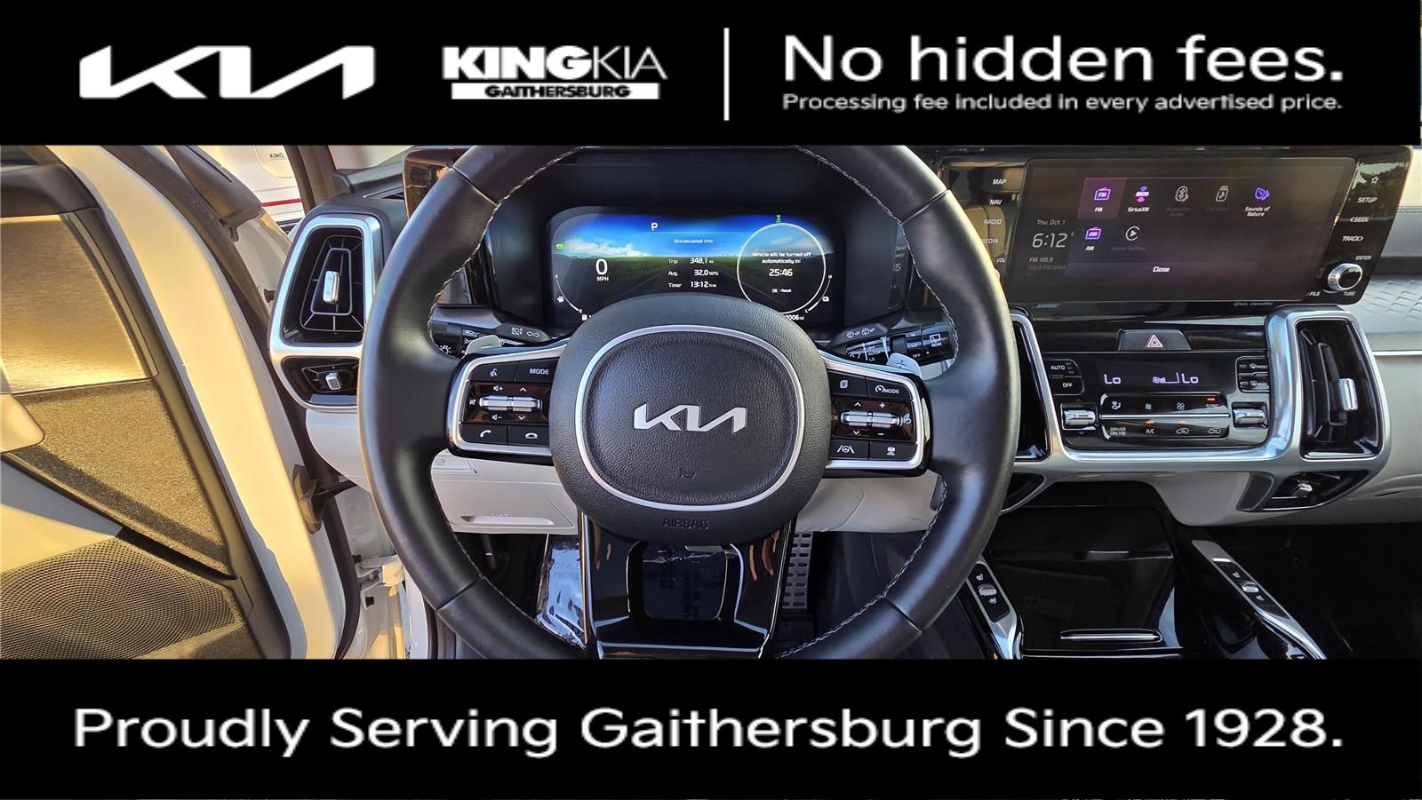 Certified 2023 Kia Sorento SX Prestige w/ Panoramic Sunroof Package AWD/4WD image 18