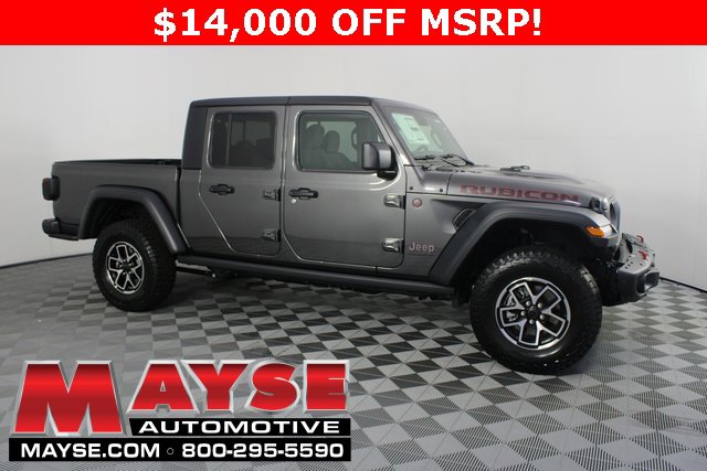 New 2025 Jeep Gladiator Rubicon w/ Steel Bumper Group