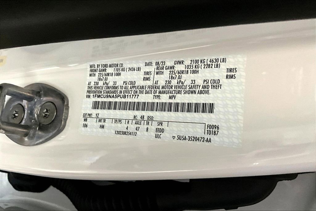 Used 2023 Ford Escape ST-Line Select w/ Tech Pack #2 image 31